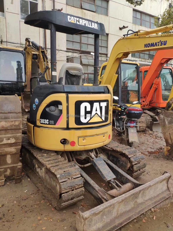 Excavadora usada en buen estado CAT303C precio razonable para la venta / de segunda mano Excavadora japonesa CAT303C