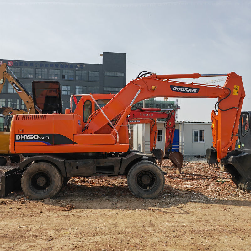Venta caliente de Doosan Nuevo Venta buena de excavadoras de ruedas usadas Doosan DH150, 90 excavadoras nuevas / usadas Doosan