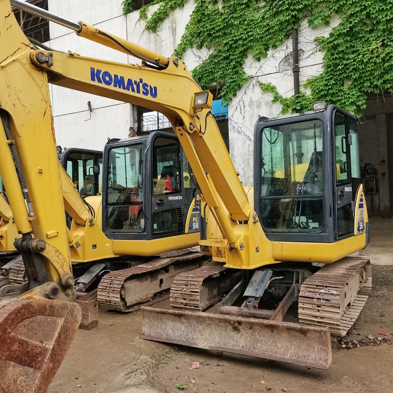 Comatsu PC55MR-2 excavadora usada/de segunda mano comatsu PC55MR mini excavadora en venta