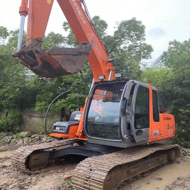 Hitachi venta caliente máquina de excavación usada japonesa HITACHI 120 para la venta de segunda mano hidráulica Excavadora de rastreo en buen estado