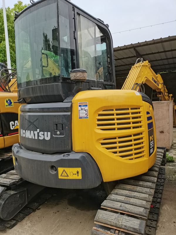 Comatsu PC55MR-2 excavadora usada/de segunda mano comatsu PC55MR mini excavadora en venta