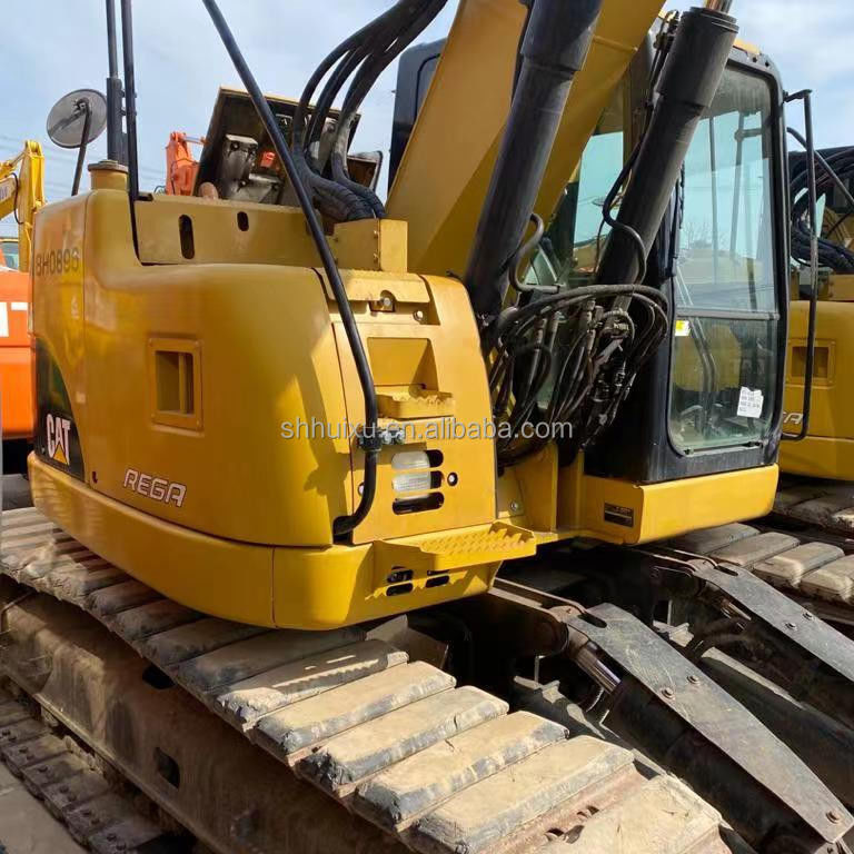 excavadoras usadas cat313/ excavadora hidráulica de arrastrador precio bajo máquina de excavación usada CAT313C en buen estado para la venta