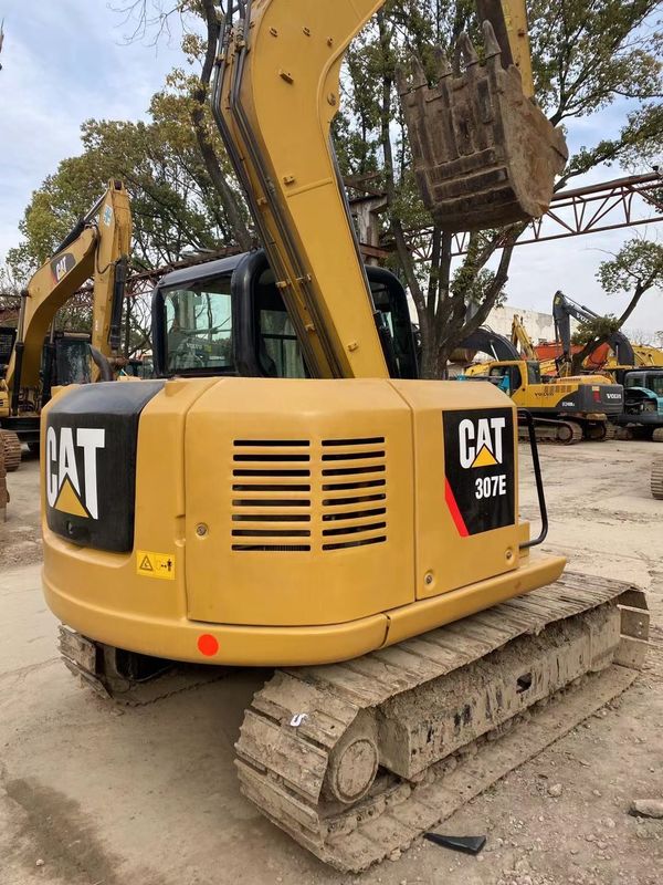 máquina de construcción de ingeniería usada Cat 307E minibagger hidráulica precio mini máquina de excavación usada para la venta