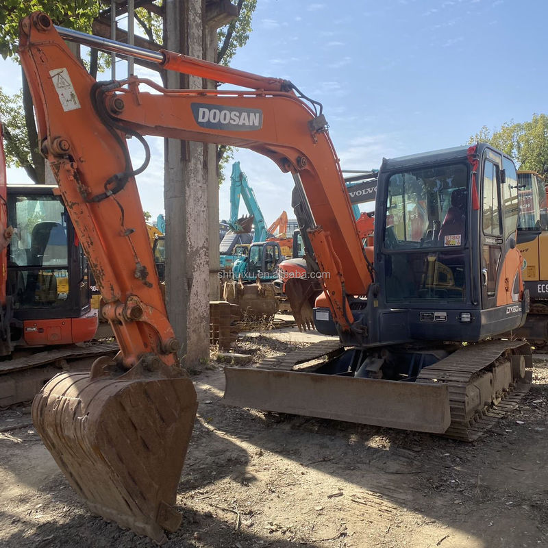 Venta caliente de Doosan Shanghai mayorista de excavadora de segunda mano doosan dx60 DX60-5B DX60-9C DX60R/excavadora usada doosan dx60-9c