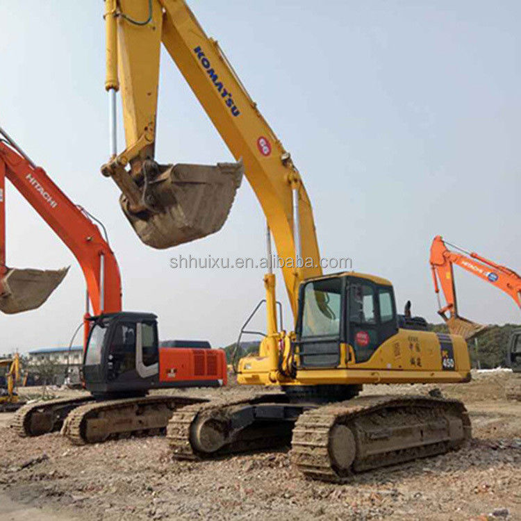 Excavadora de recubrimiento de alto rendimiento de tamaño mediano usada hidráulica Komatsu450 en venta