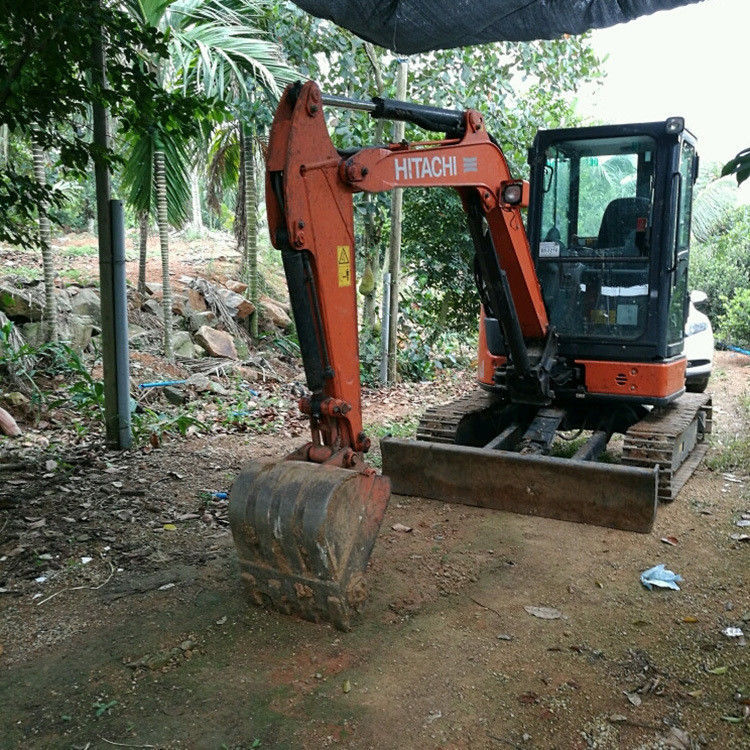 Usado Hitachi ZX35 Excavadora de rastreo hidráulico, Hitachi ZX35U-2 ZX35U Excavadora de cadena Precio barato