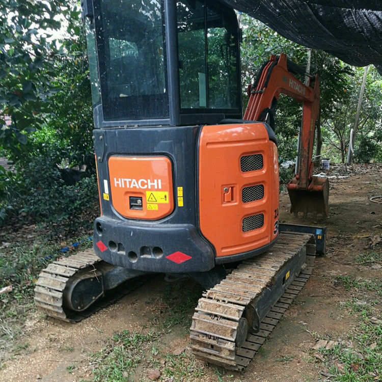 Usado Hitachi ZX35 Excavadora de rastreo hidráulico, Hitachi ZX35U-2 ZX35U Excavadora de cadena Precio barato