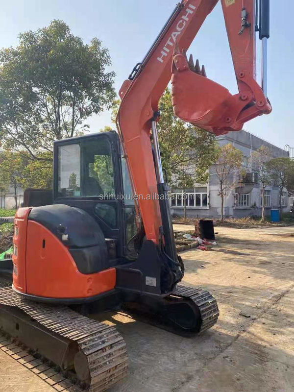 Hitachi venta caliente excavadora de segunda mano hidráulica en buen estado HITACHI 55 Precio barato mini excavadora usada japonesa