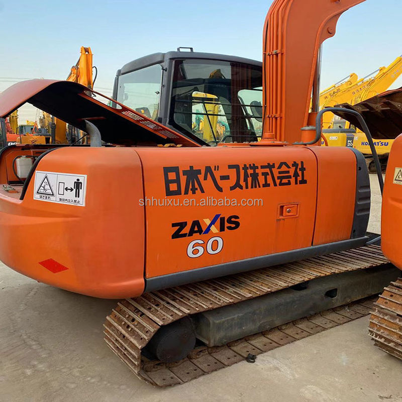 Venta en caliente de Hitachi Excavadora HITACHI 60 de segunda mano de origen japonés/ mini excavadora usada para la venta