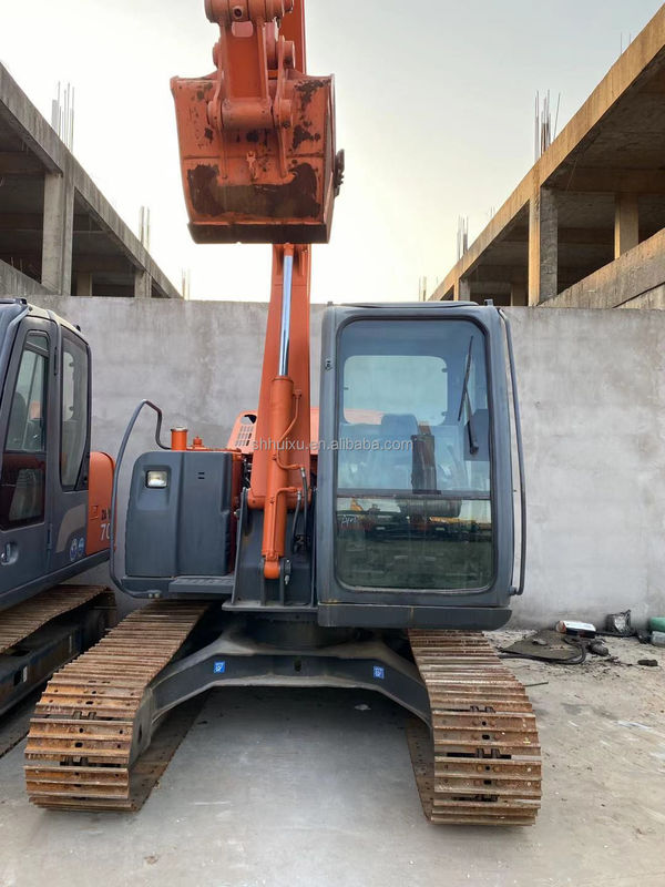 Venta caliente de Hitachi Mejor venta mini excavadora usada HITACHI ZX70 Japón origen de segunda mano hidráulica Excavadora de rastreo en buenas condiciones