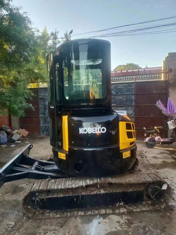 excavadora usada de alta calidad kobelco 35sr/condición de trabajo de segunda mano excavadora barata kobelco 35sr