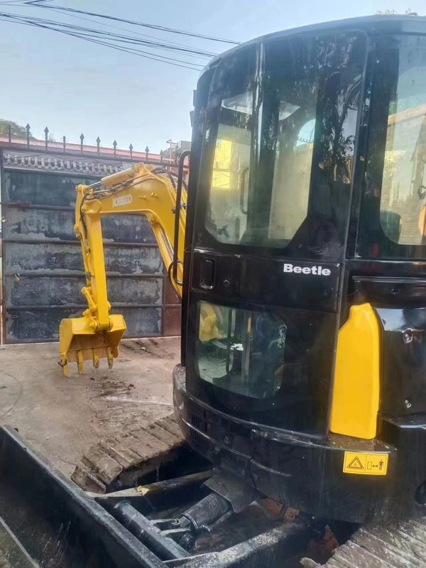 excavadora usada de alta calidad kobelco 35sr/condición de trabajo de segunda mano excavadora barata kobelco 35sr