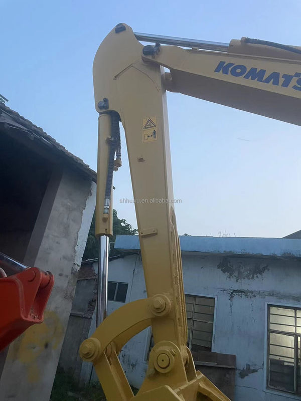 Alta calidad KOMATSU PC55MR excavadora hidráulica de segunda mano de origen japonés/mini excavadora de segunda mano KOMATSU PC55MR Precio barato