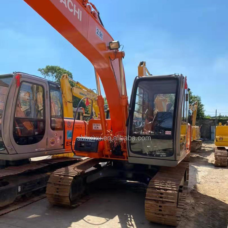Venta caliente de Hitachi Excavadora hidráulica usada de excelente calidad Hitachi EX120 Máquina de excavación de segunda mano para la venta