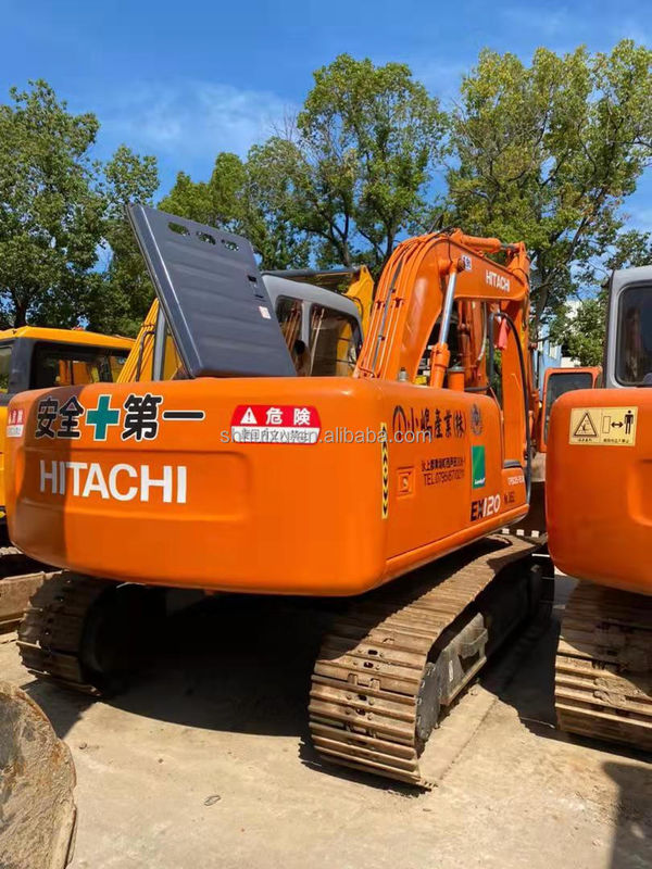 Venta caliente de Hitachi Excavadora hidráulica usada de excelente calidad Hitachi EX120 Máquina de excavación de segunda mano para la venta