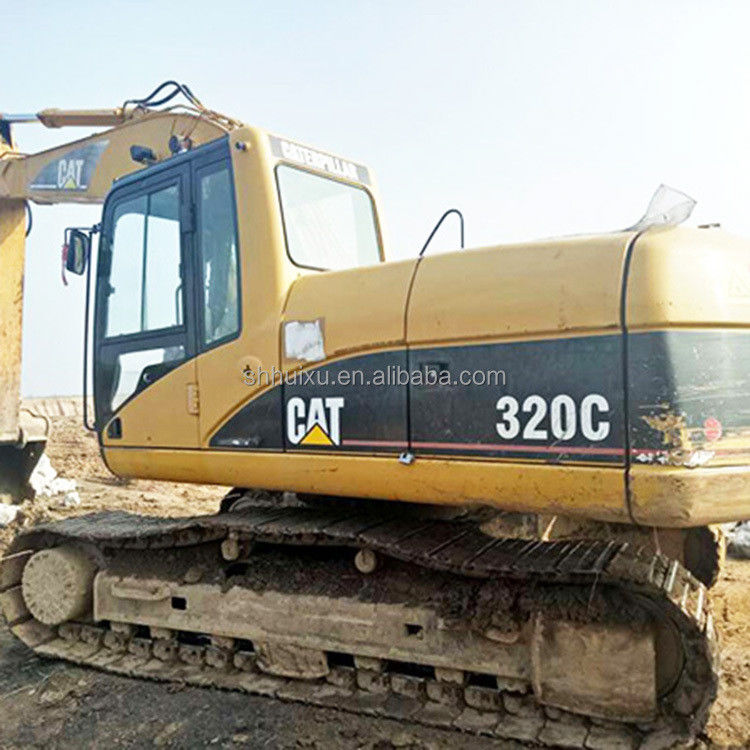Japón usó excavadora cat 320 de segunda mano excavadora hidráulica de rasca CAT320C en buen estado para la venta CAT 303 cat 306 excavadora