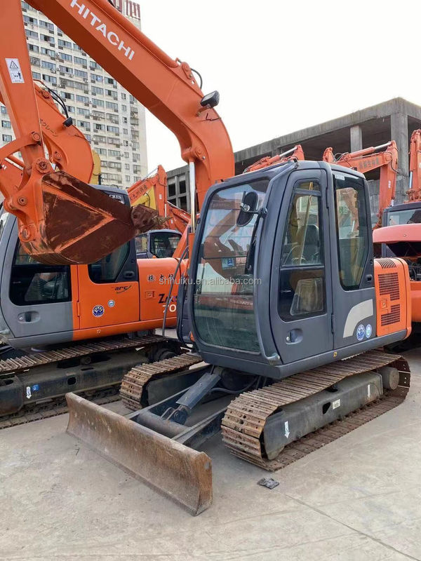 Venta caliente Hitachi Excavadora hidráulica de segunda mano HITACHI ZX60 en buen estado de origen japonés excavadora usada