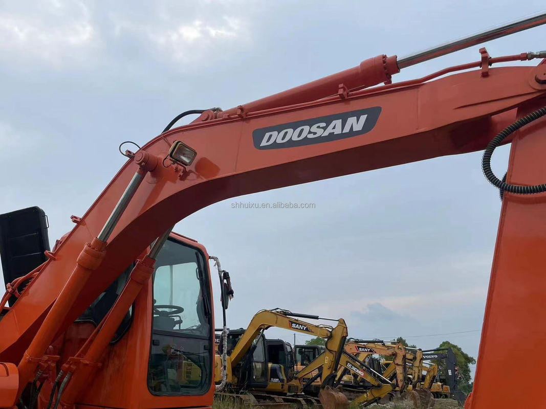 China excavadora de ruedas Doosan 150 excavadora de segunda mano máquina pesada gran excavadora