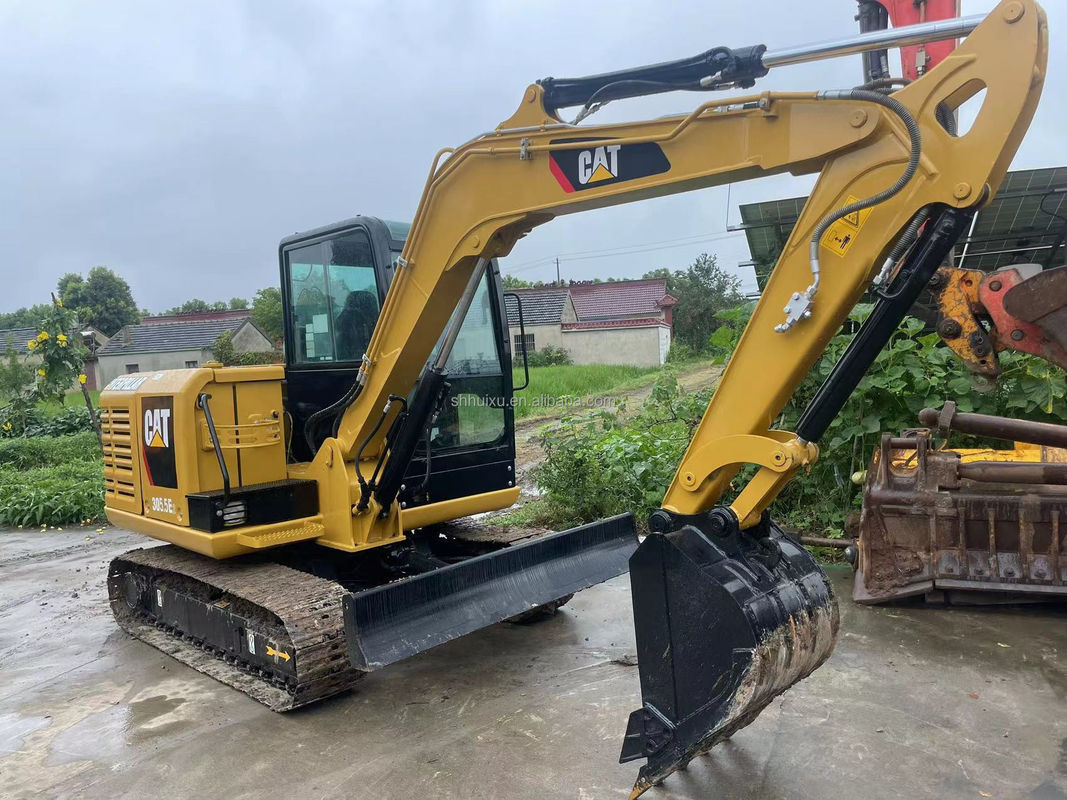 MACHINA CAT Nueva versión japonesa original Usada Pequeña excavadora CAT 305.5E Excavadora de 5,5 toneladas con línea hidráulica