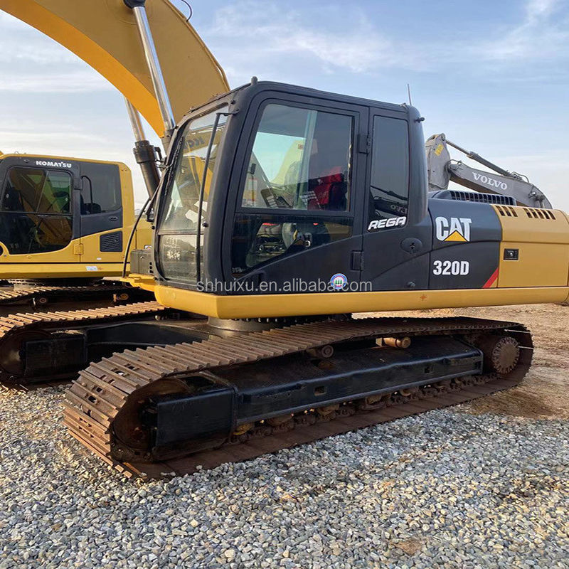 Excavadora usada Caterpillar 320b de segunda mano excavadora hidráulica de segunda mano CAT320D de origen japonés en venta Caterpillar en stock