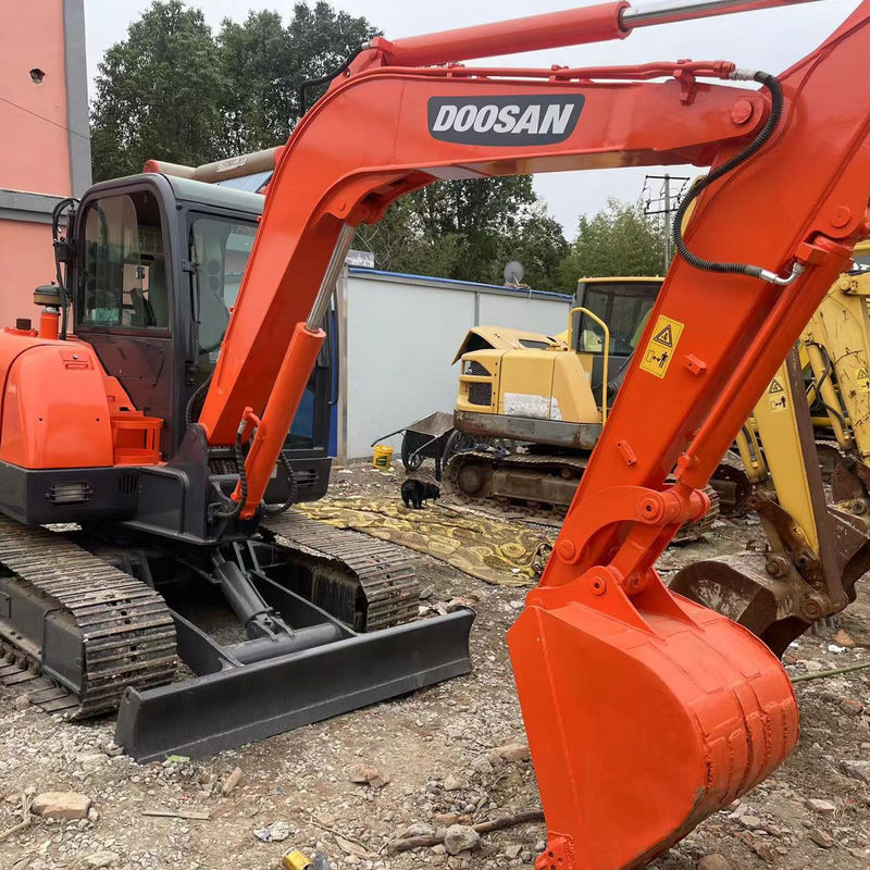Excavadora hidráulica usada Doosan DH60-7 excavadora pequeña usada máquina usada de segunda mano barata venta usada