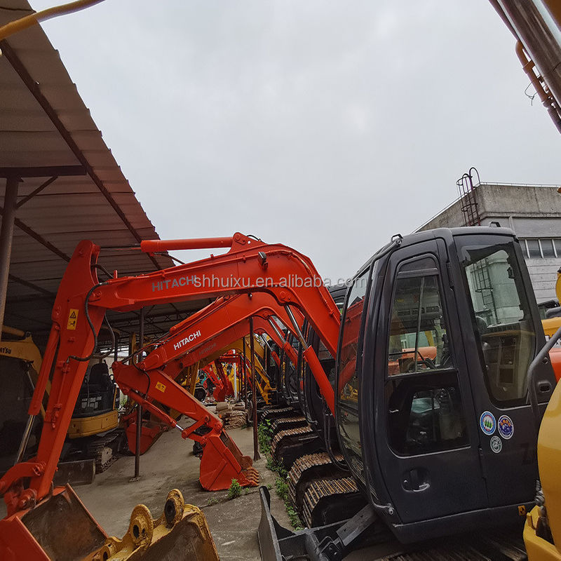 Hitachi en stock mini excavadora usada Hitachi zx60 Japón 2000 / Mini excavadora usada Hitachi ZX60 Precio barato