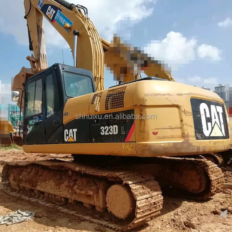 excavadora usada cat 323/ excavadora de segunda mano de rasca hidráulica CAT323D en buen estado para la venta CAT 303 cat 306 excavadora