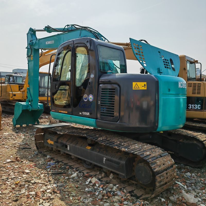 Bajo horario de trabajo excavadora de segunda mano kobelco 135/color original kobelco 135 usada en venta