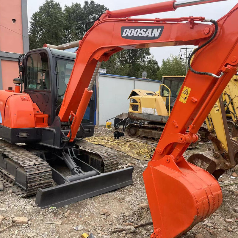 Excavadora Doosan DH60-7 excavadora pequeña maquinaria usada excavadora de segunda mano excavadora hidráulica
