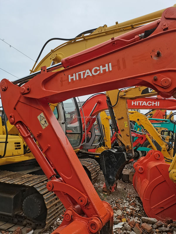 Hitachi en stock Buena calidad Hitachi ZX65 Excavadora de segunda mano de excavadora hidráulica/mini excavadora usada Hitachi ZX65 Precio barato