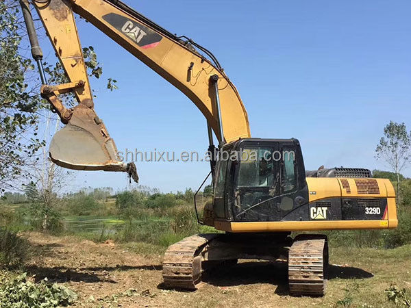 Excavadora usada cat 329dl/excavadora usada CAT329D de origen japonés para la venta