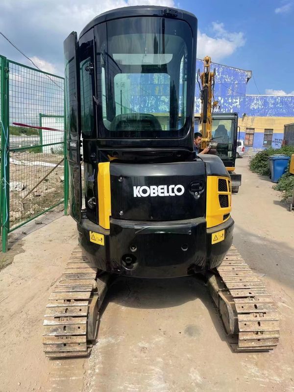 Excavadora mini con motor de alta potencia usada Kobelco Sk35 3,5 toneladas 0,75m3