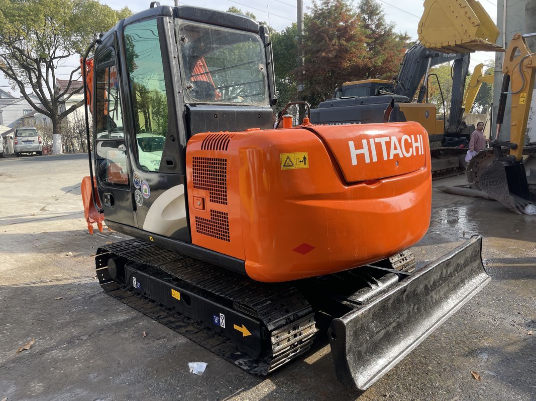 Usado Hitachi 55U ZX60 ZX70 ZX120 mini excavadora de segunda mano Hitachi mini excavar 55U para la venta