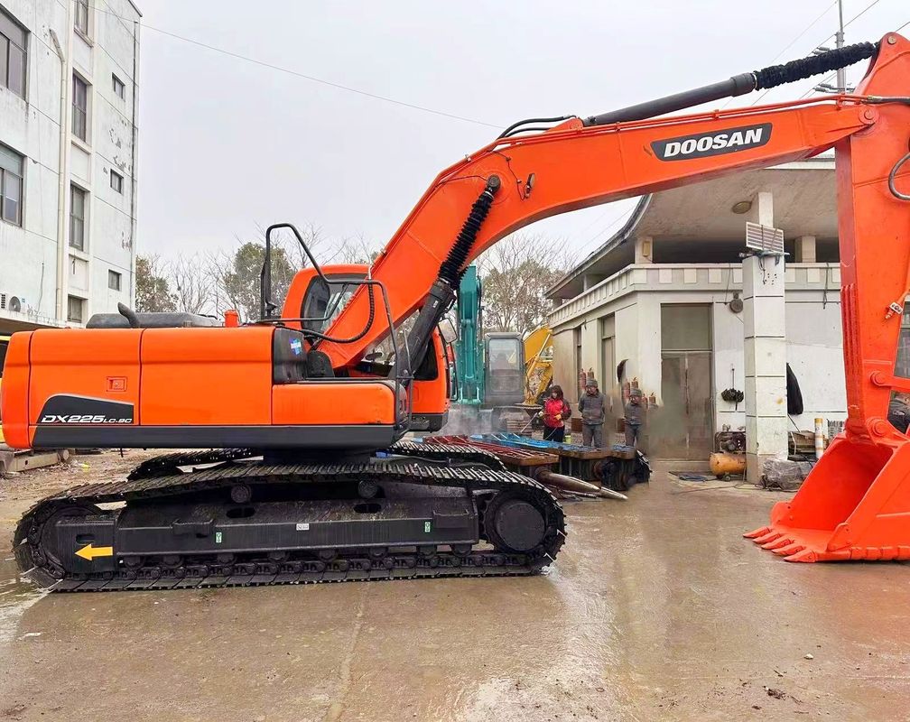 excavadoras de segunda mano Doosan DX225LC-9 DX70 DX225 DH55 DX60/excavadoras de ruedas maquinaria usada equipo pesado