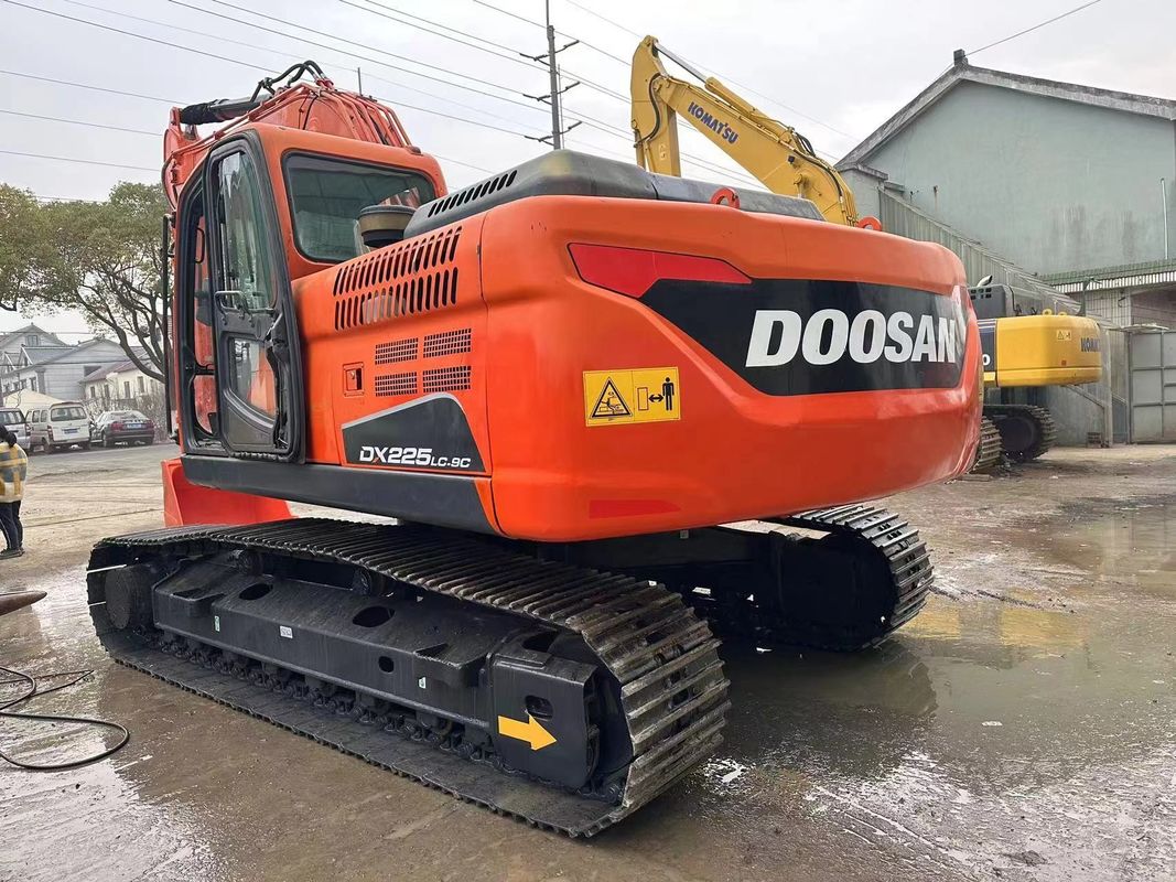 excavadoras de segunda mano Doosan DX225LC-9 DX70 DX225 DH55 DX60/excavadoras de ruedas maquinaria usada equipo pesado