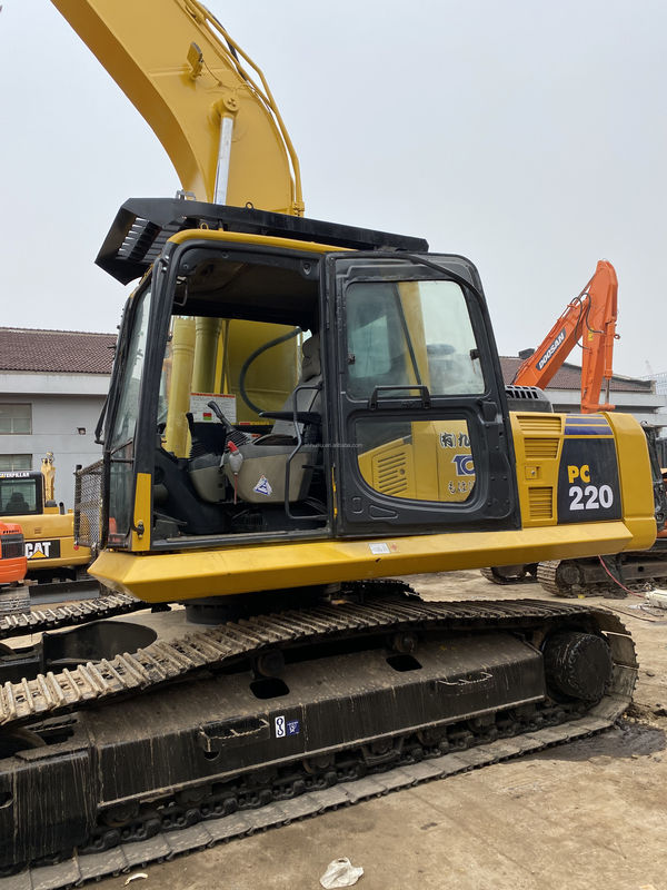 Komatsu Excavadora usada PC 220-8 de segunda mano máquina de excavación de rasca hidráulica para la venta Komatsu Excavadora