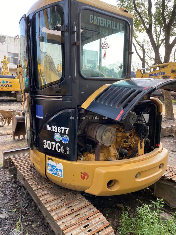 Japón origen de segunda mano de buena calidad excavadora hidráulica CAT307C 7T / Mini Digger usados CAT307C precio barato