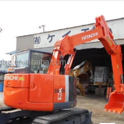 Hitachi venta caliente mini excavadora usada Hitachi ZX75 precio barato Buena calidad de segunda mano excavadora hidráulica