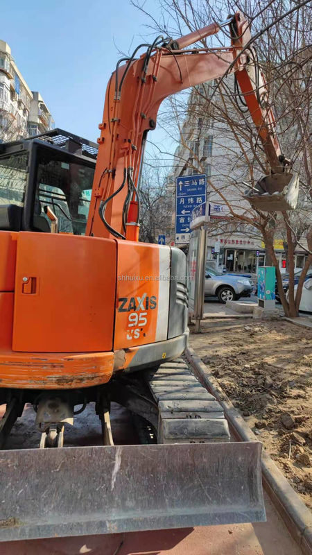 Hitachi venta caliente mini excavadora usada Hitachi ZX75 precio barato Buena calidad de segunda mano excavadora hidráulica