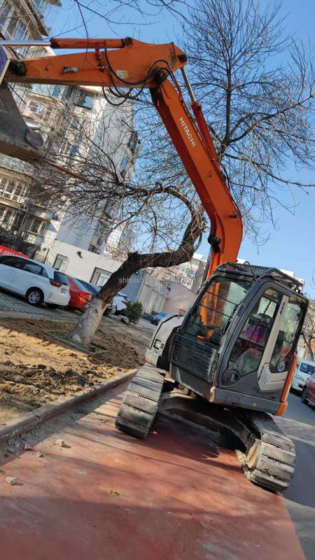 Hitachi venta caliente mini excavadora usada Hitachi ZX75 precio barato Buena calidad de segunda mano excavadora hidráulica