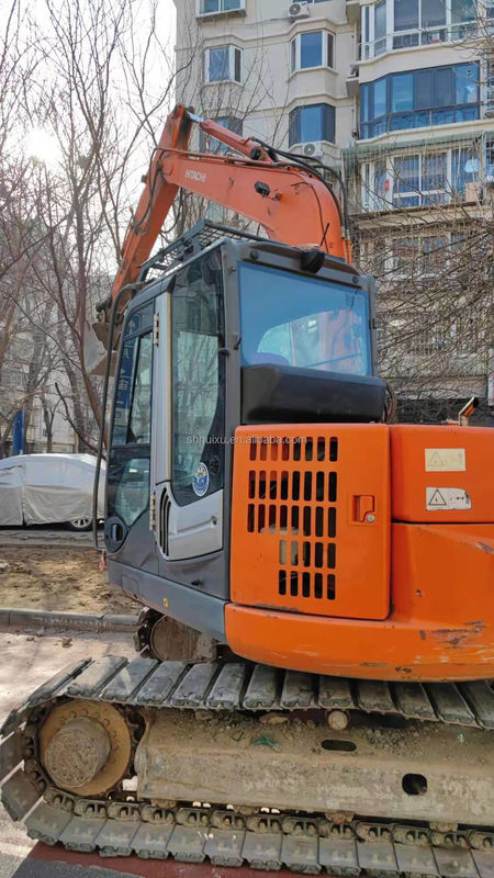 Hitachi venta caliente mini excavadora usada Hitachi ZX75 precio barato Buena calidad de segunda mano excavadora hidráulica