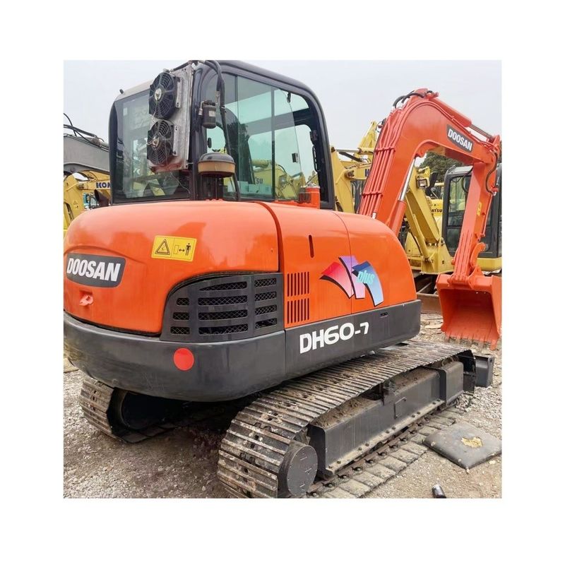 Nuevo Buena venta de excavadora de segunda mano excavadora Doosan DX60 usada excavadora de rastreo doosan DH60 precio de fábrica en venta