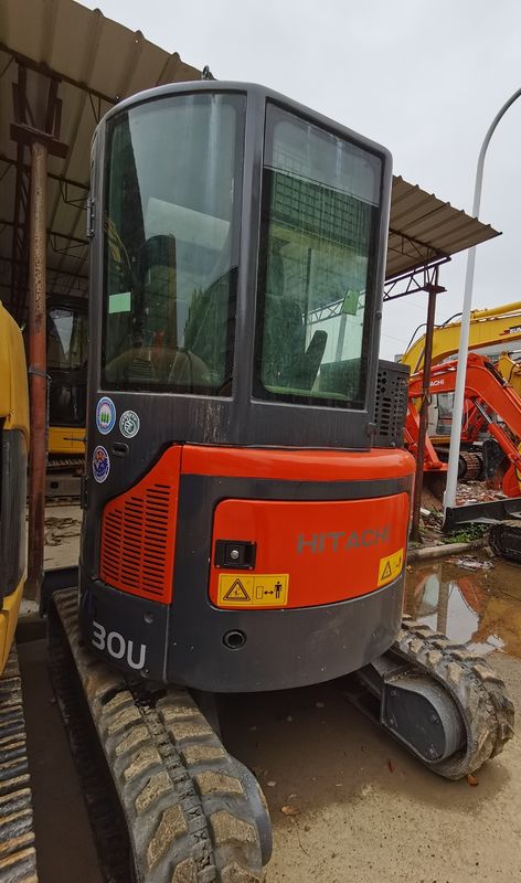 3 toneladas Hitachi ZX30 excavadora usada Zaxis 30 pequeña excavadora ZX30U 2 japonés-usado-excavadora-para la venta