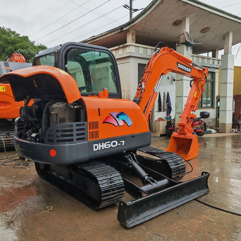 Excavadora de rastreo usada doosan dh60/ de segunda mano excavadora de doosan usada doosan dh60 en venta