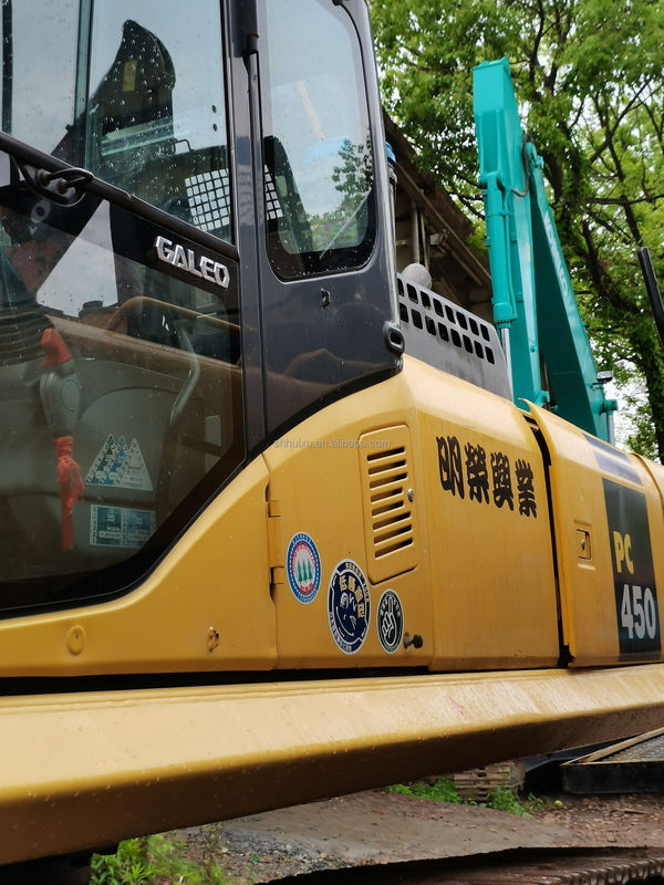 Komatsu Usado KOMATSU PC450 excavadora de segunda mano máquina de excavación usada Japón origen Komatsu Excavadora