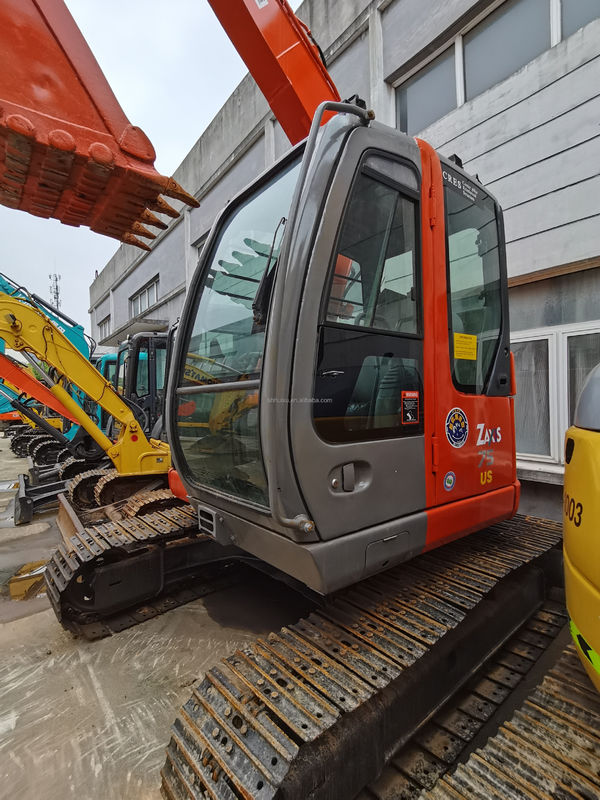Hitachi venta caliente de segunda mano Hitachi 75US excavadora hidráulica de rastreo de origen japonés mini excavadora usada buena calidad precio barato