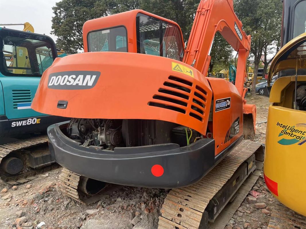 Excavadora usada/ mejor calidad usada Doosan75 origen de Corea mini excavadora usada Doosan75