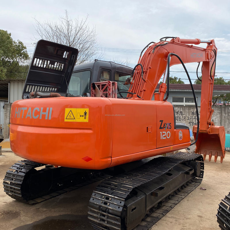 Venta caliente Hitachi Excavadora usada Hitachi 120 Máquina de excavación usada Hitachi ZX120 Precio barato