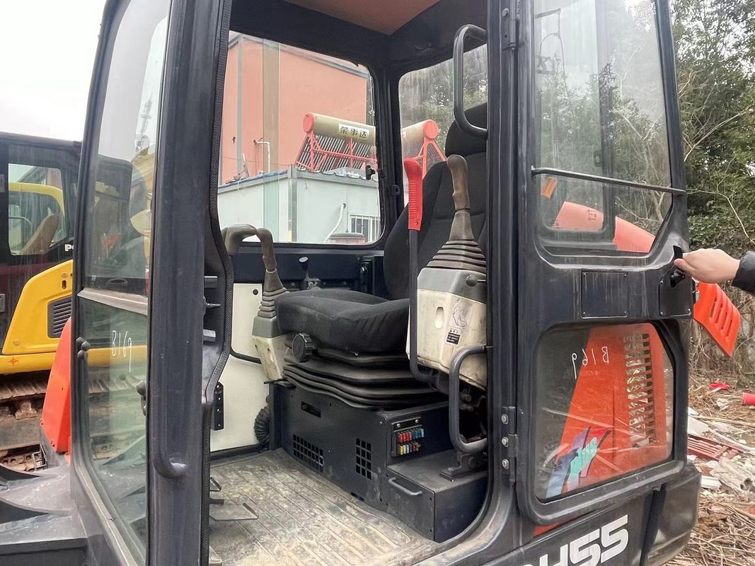 Mini máquina de excavación de rastreo usada Doosan dx55/segundo excavadora manual de alta calidad Doosan dx55