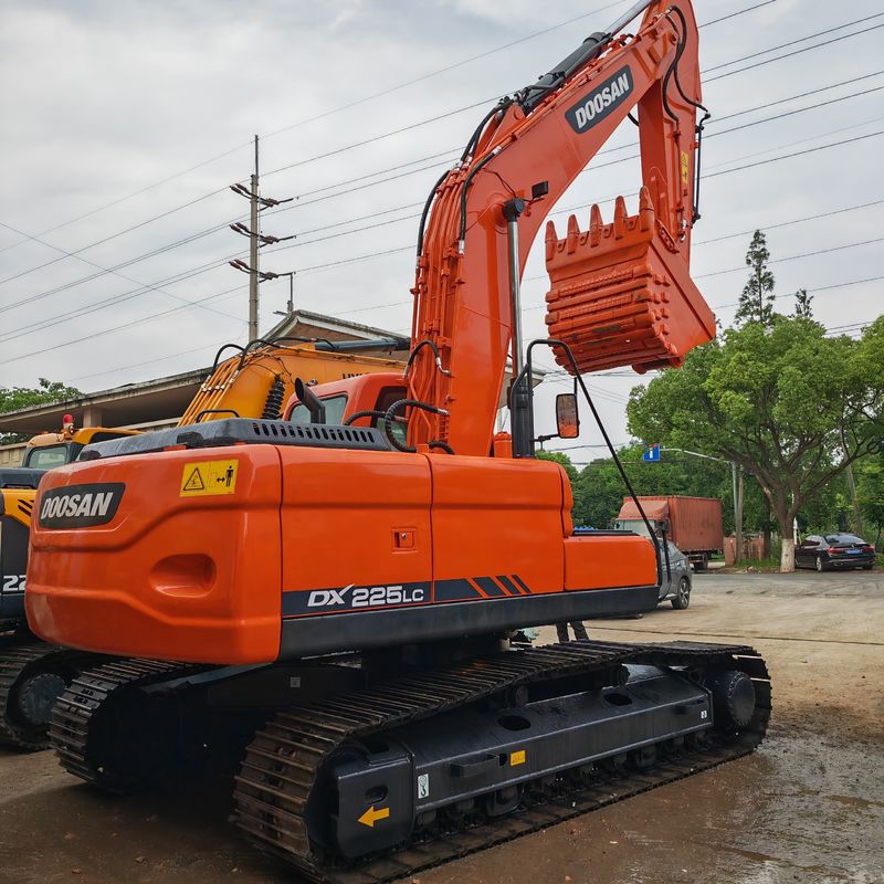 25 toneladas de excavadora usada de rastreador doosan dx225 en venta de segunda mano excavadora de rastreador doosan 225 en venta
